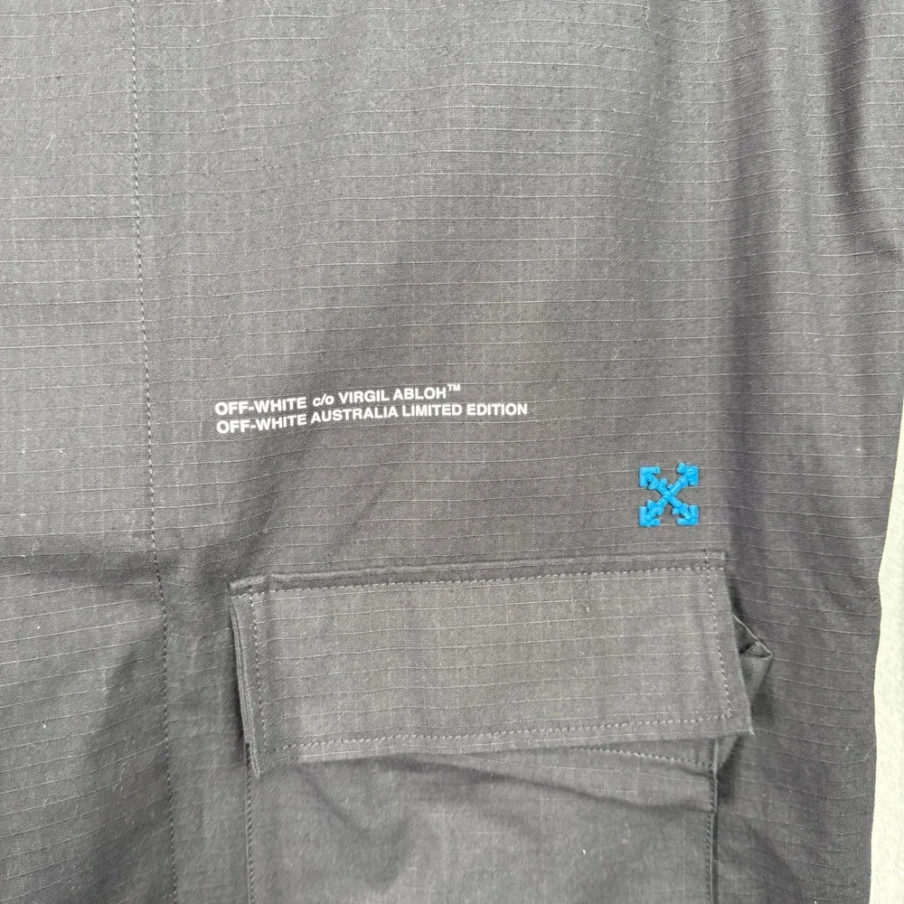 OFF-WHITE c/o VIRGIL ABLOH Australia Limited Edition Black Utility‎ Jacket